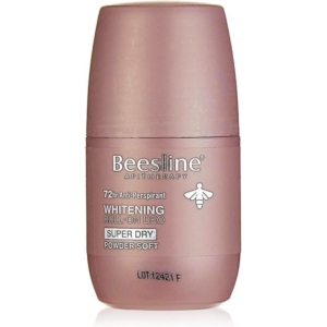 BEESLINE NATURAL WHITENING ROLL-ON DEO SUPER DRY POWDER SOFT 72HRS ANTI-PERSPIRANT 50 ML